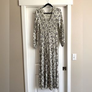 Blue Floral Maxi Dress - Christy Dawn - XS/S